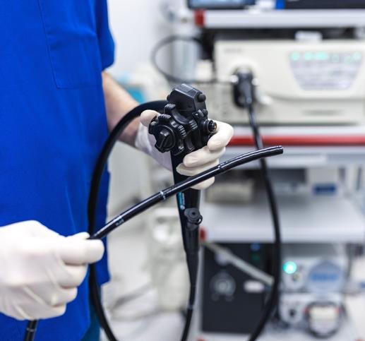 Endoscopy equipment used for gastroscopy and colonoscopy at Tricare Medical Centre