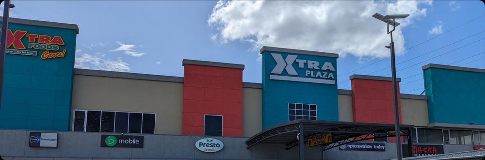 Xtra Plaza building exterior, South Park, Tarouba